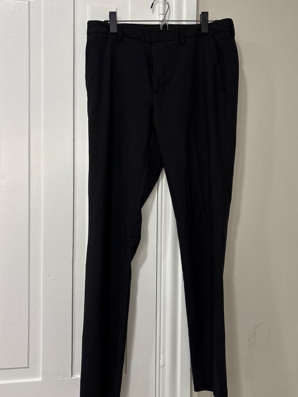 Calvin Klein Black Men's Dress Pants - Slim Tailored